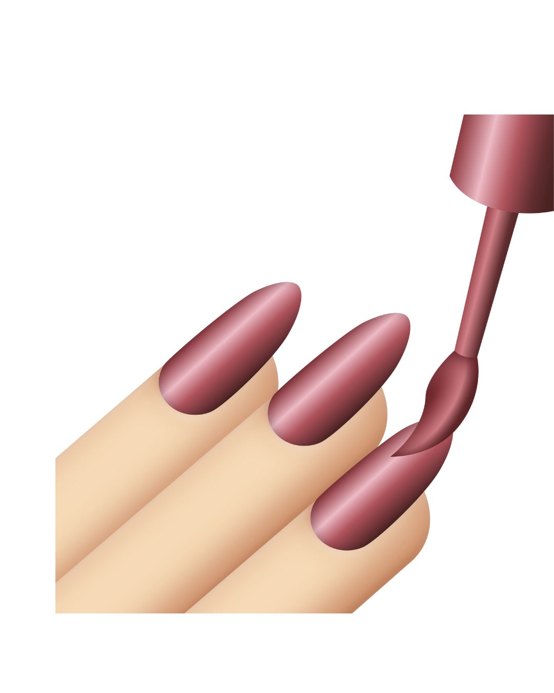 Passion Cherry Nail Polish – Deep Cherry Red, Non-Peel-Off & Glossy Finish | Elora Paris