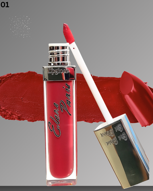 Cherry Bloom Lip Gloss – Light Red Glossy Shine, Hydrating & Non-Sticky | Elora Paris