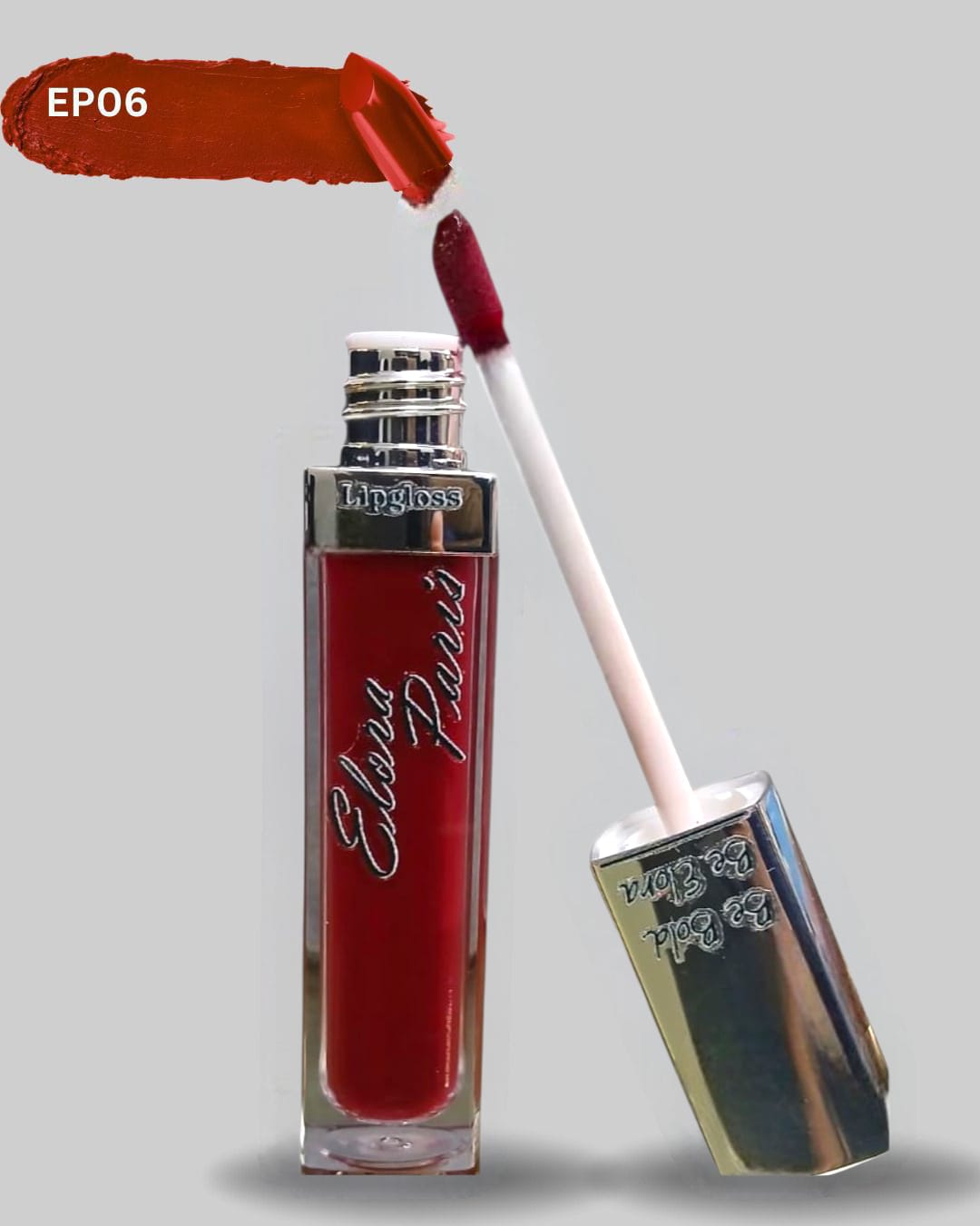 Crimson Desire Lip Gloss – Deep Mahroon Shine with Long-Lasting, Non-Sticky Formula | Elora Paris