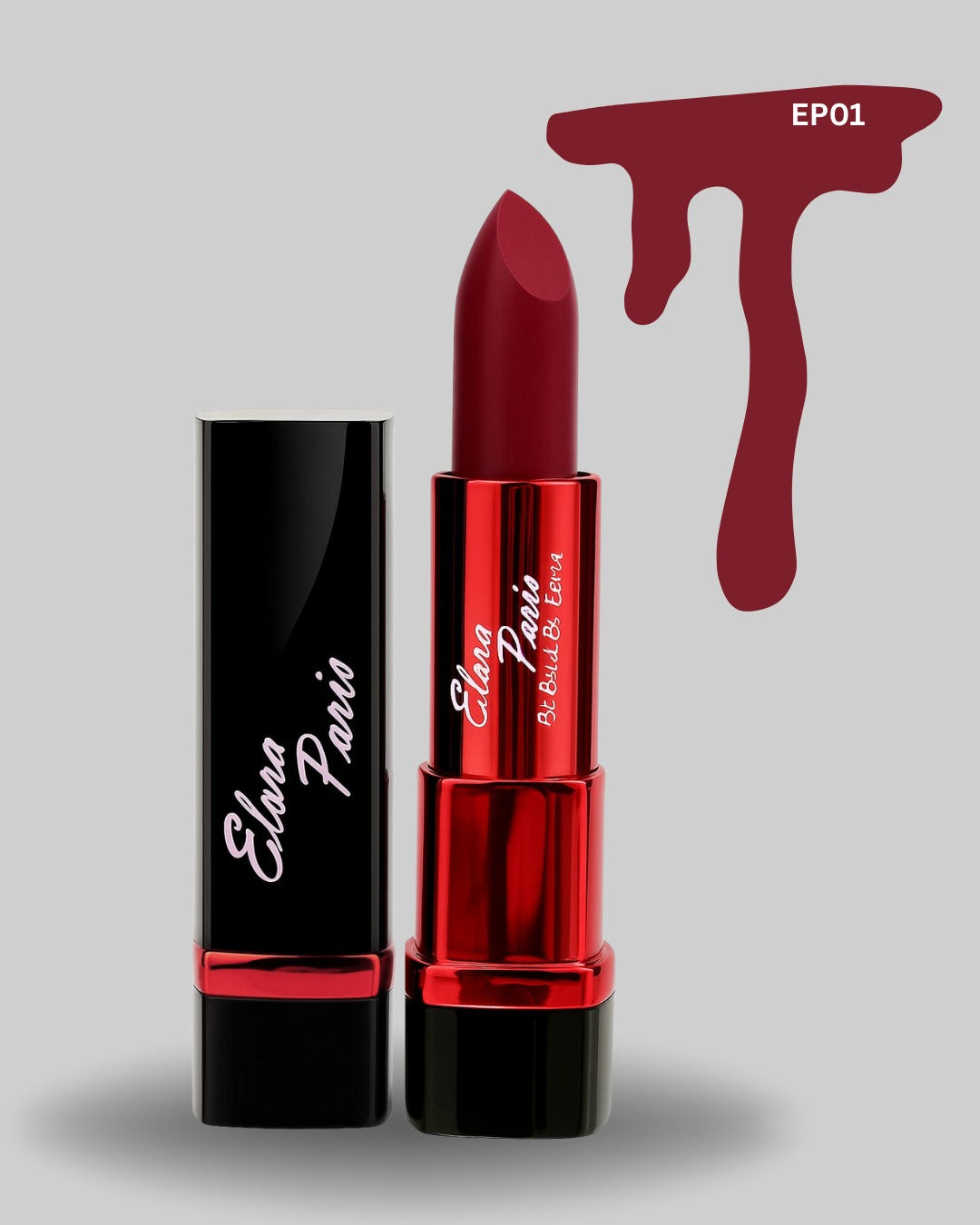 Deep Velvet Mahroon Matte Lipstick – Long-Lasting, Smudge-Proof Color