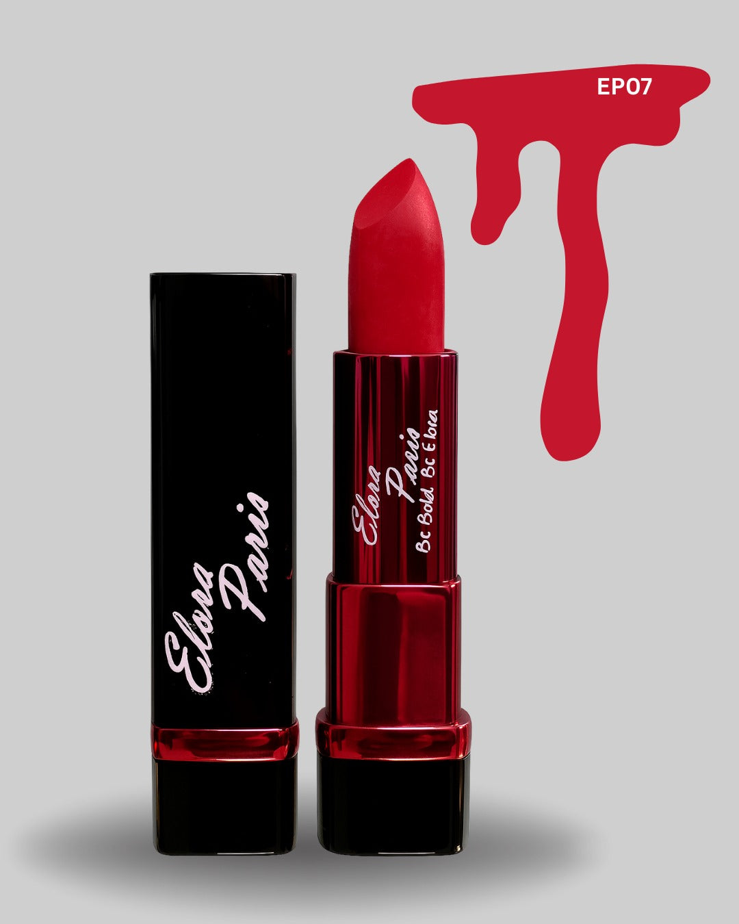 Ruby Whisper Matte Lipstick – Long-Lasting, Smudge-Proof Color